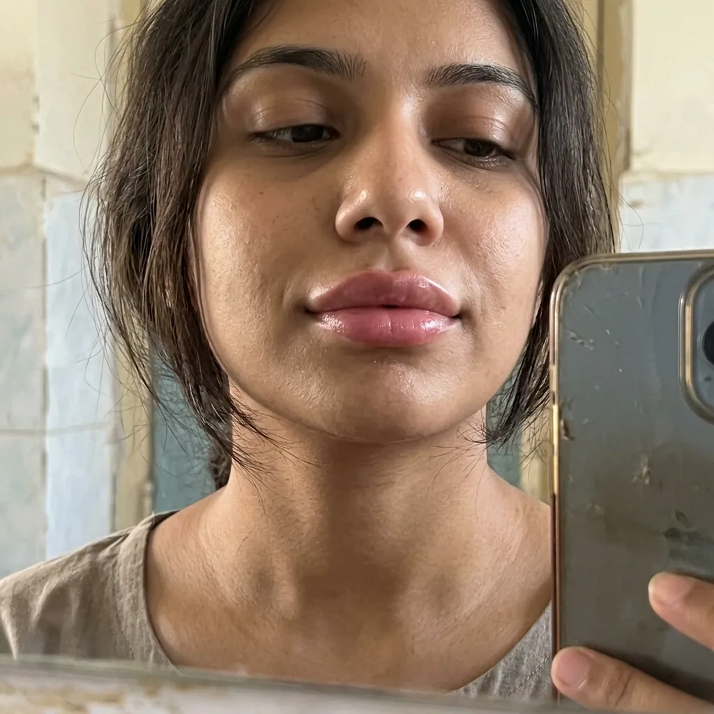 Lip Fillers after treatment — Pelle Aesthetic Islamabad